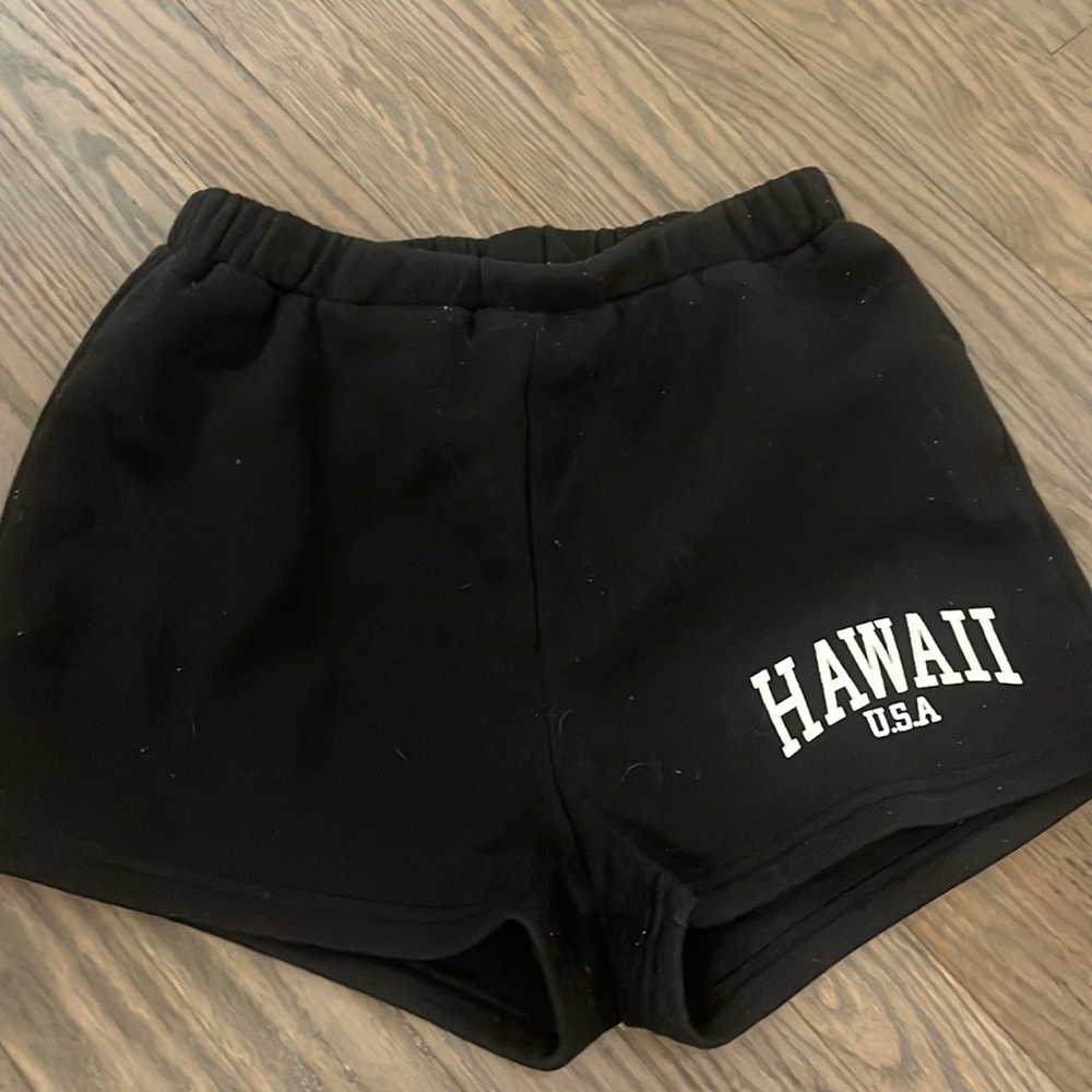 Black shorts